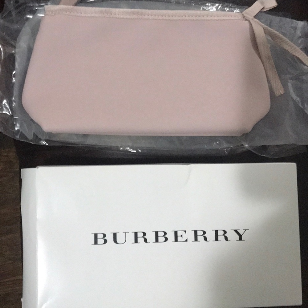 Burberry cosmetics bag